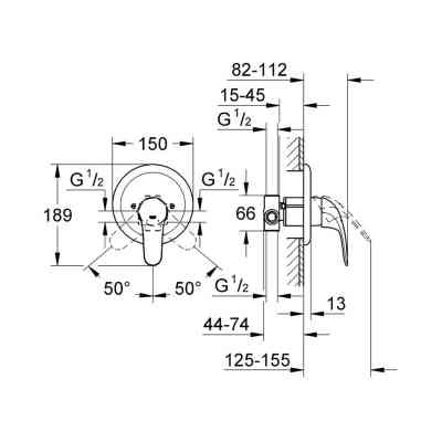 Змішувач Grohe Euroeco (32742000) Вінниця
