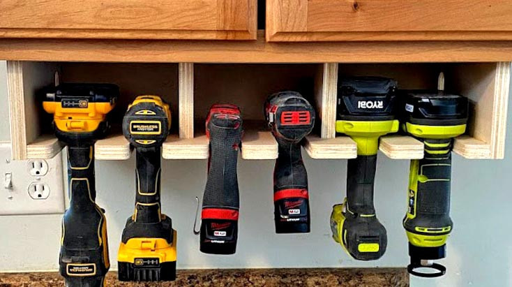 Органайзер для шуруповёртов 