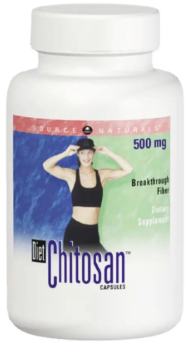 Хитозан для похудения Source Naturals Diet Chitosan 500 mg 60 капс Киев - изображение 1