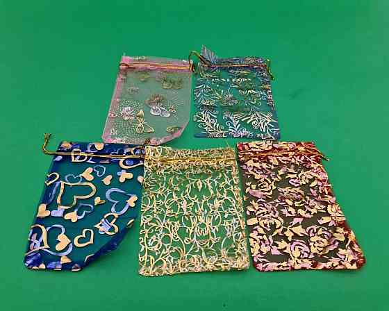 Мішечок з органзи 10*14 асорті (20 шт.) Харків