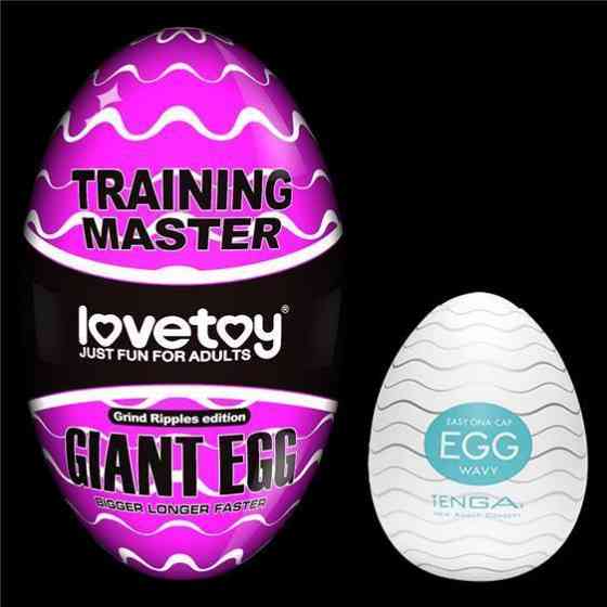 Мастурбатор - Traning Master Giant Egg Masturbator Purple Sex Aura Київ