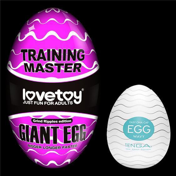 Мастурбатор - Traning Master Giant Egg Masturbator Purple Sex Aura Київ - фото 5