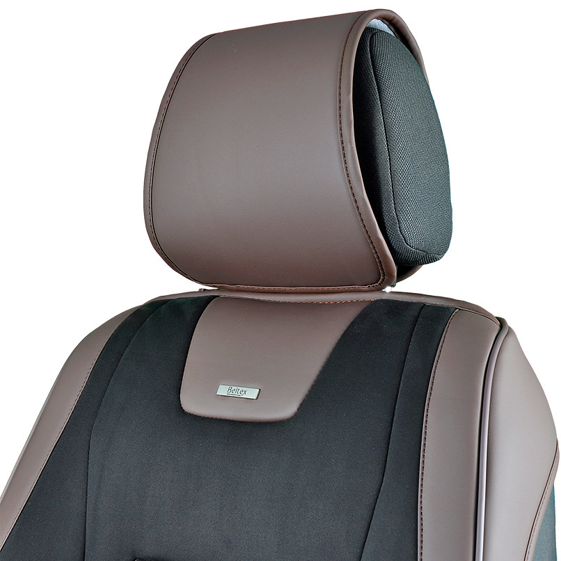 Комплект, 3D чохли для сидінь Beltex Montana, black-brown Львів - фото 2