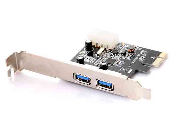 PCI-E Контролер USB3.0 (2ext. Molex) Low Profil, NEC, RTL Вінниця