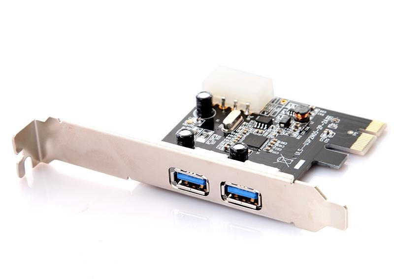 PCI-E Контролер USB3.0 (2ext. Molex) Low Profil, NEC, RTL Вінниця - фото 2