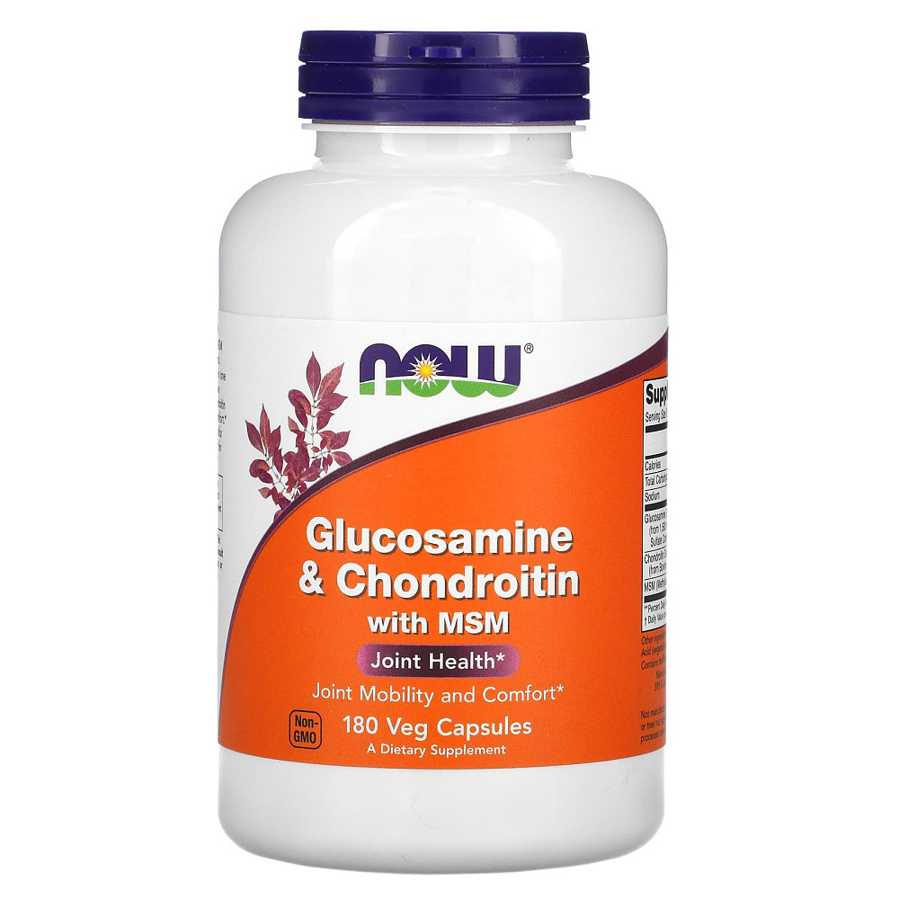 Глюкозамин Хондроитин с MSM (Glucosamine & Chondroitin with MSM) 180 капсул Киев - изображение 1