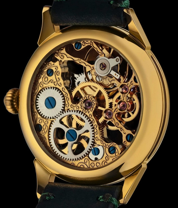 Механические наручные эксклюзивные часы скелетон мужские на подарок. Киев - изображение 1