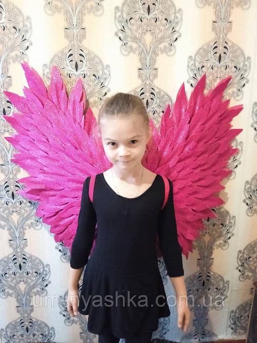 Рожеві Барбі крила великі підняті Кривий Ріг - фото 4