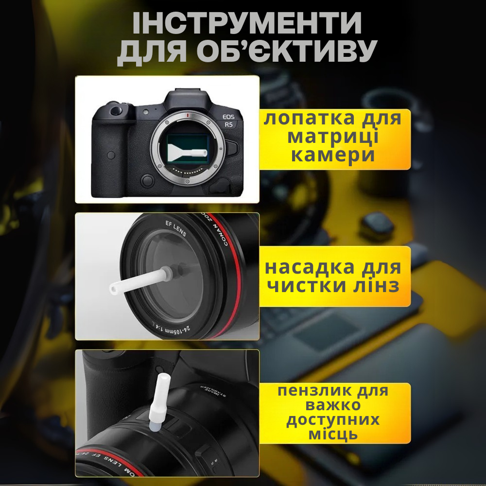 Комплект для чистки гаджетов в кейсе 32в1,набор щёток  для чистки электроники, наушников,клавиатур,белый Каменец-Подольский - изображение 4