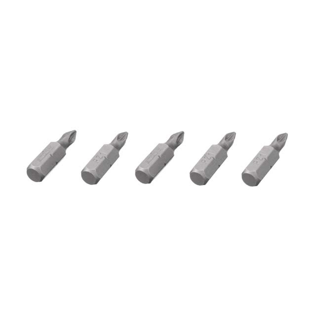 Комплект викруткових насадок, PZ1, 1/4"×25 мм, ACR, S2, 5 од., STORM Львів - фото 2