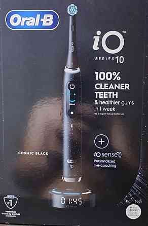 Электрическая зубная щетка Oral-B iO 10 Black. Киев