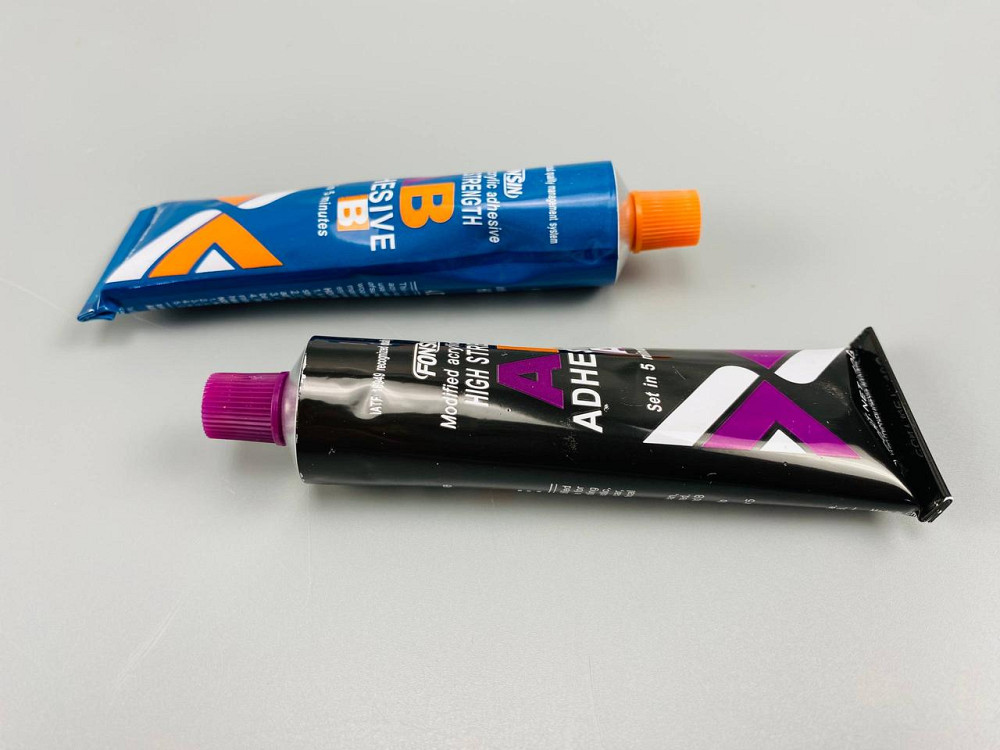 Клей двокомпонентний (універсальний) 40 г+40 г (фабрика «ABRO») Мукачево - фото 5