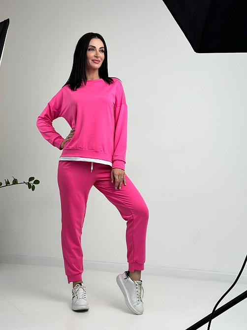 Трикотажный костюм-двойка 