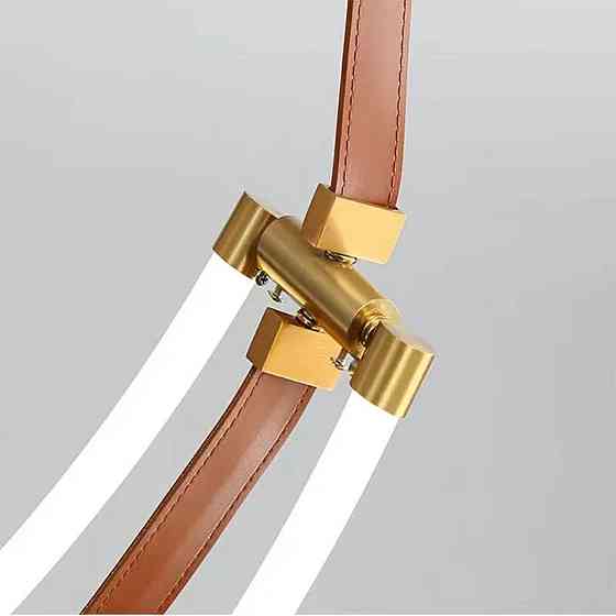 Люстра підвісна світлодіодна VALESO THD63856-1500 30W коричнева Коломия