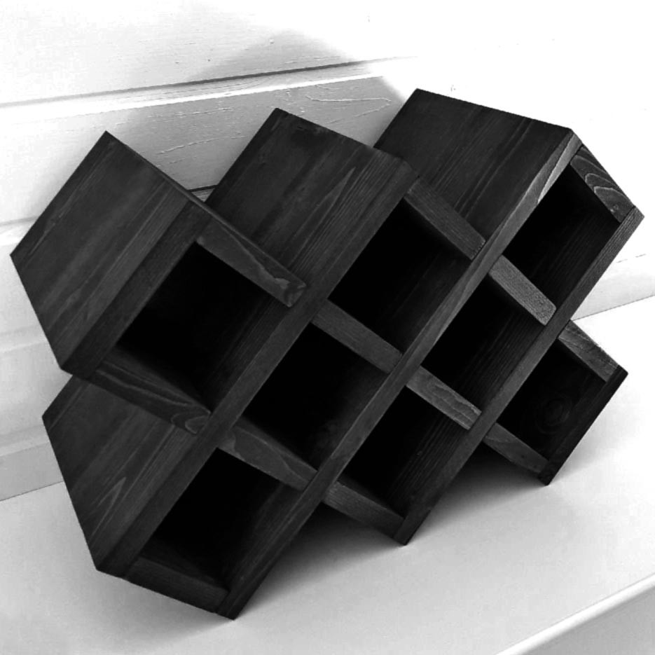 Настільна винна полиця "Оріндж" венге Миколаїв - фото 1