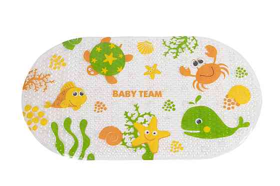 Килимок для ванни 0+ Baby team Різнокольоровий Кривий Ріг