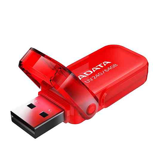 Flash A-DATA USB 2.0 AUV 240 64Gb Red Киев
