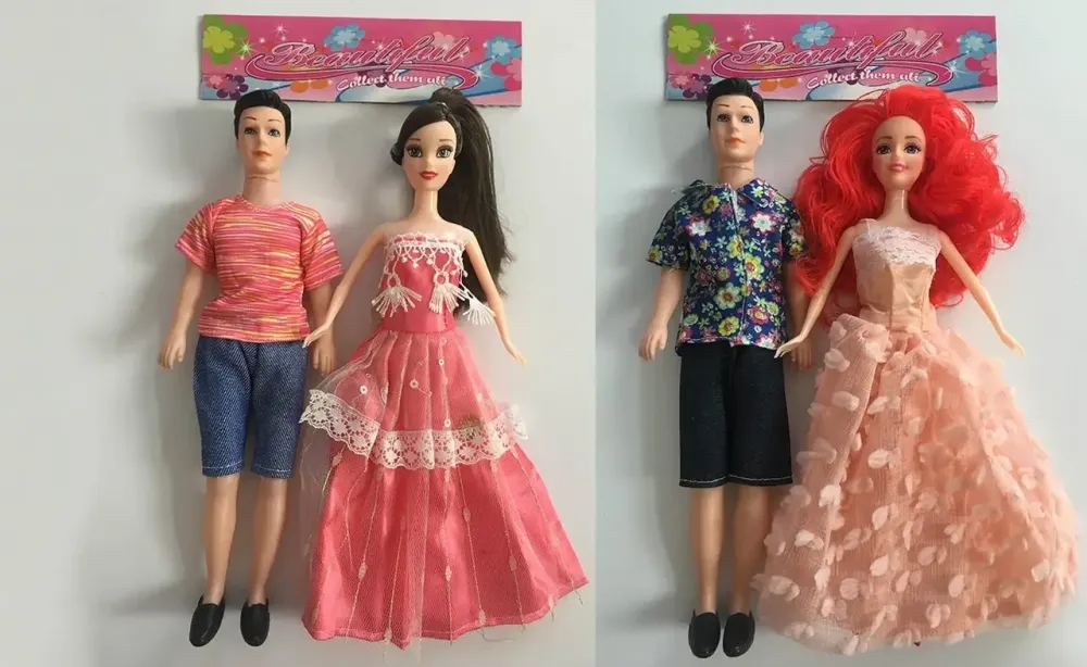 Лялька типу "Барбі"арт. 3613/6 (180шт/2) мікс 2 види, Пара, пакет 28 см, шт Київ - фото 1