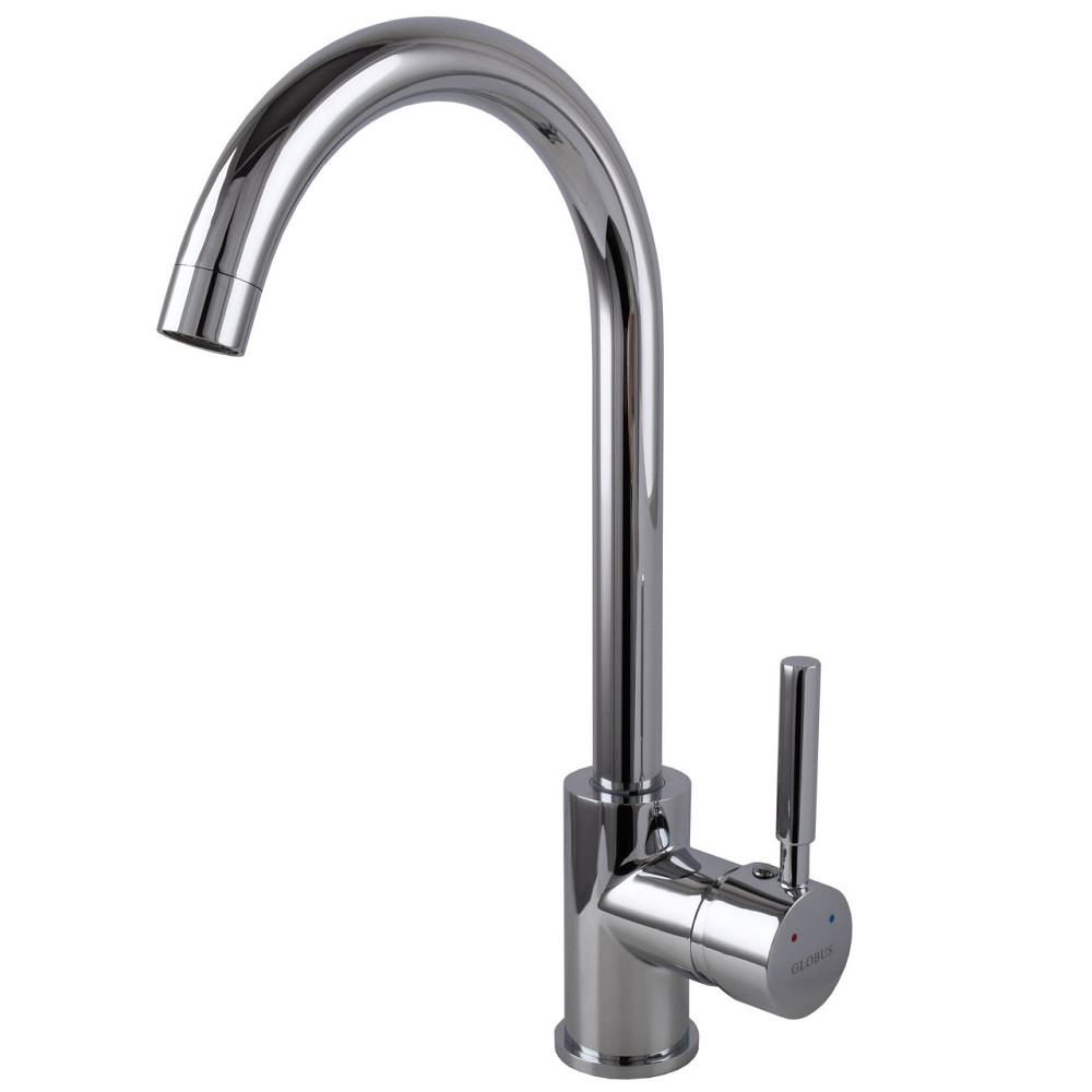 Змішувач для кухні Globus Lux LAZER GLLR-0203S латунь на гайці (000018459) Київ - фото 5