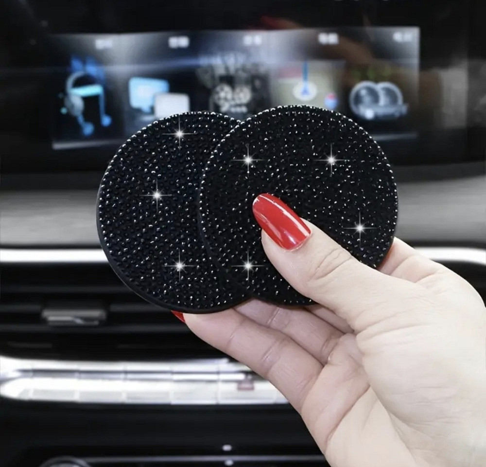 Силіконовий підстаканник для автомобіля Чорний Смела - изображение 2