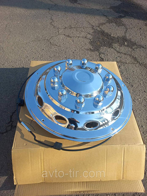 Ковпак передній R22,5  (нержавійка) TIR , Автобус Ковпак передній 22,5 Автобус Луцьк - фото 3