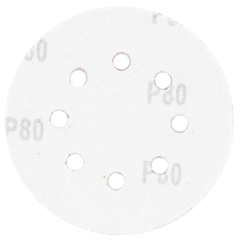 Шлифовальный круг 8 отверстий Ø125мм P80 (10шт) SIGMA (9122651) Киев - изображение 2