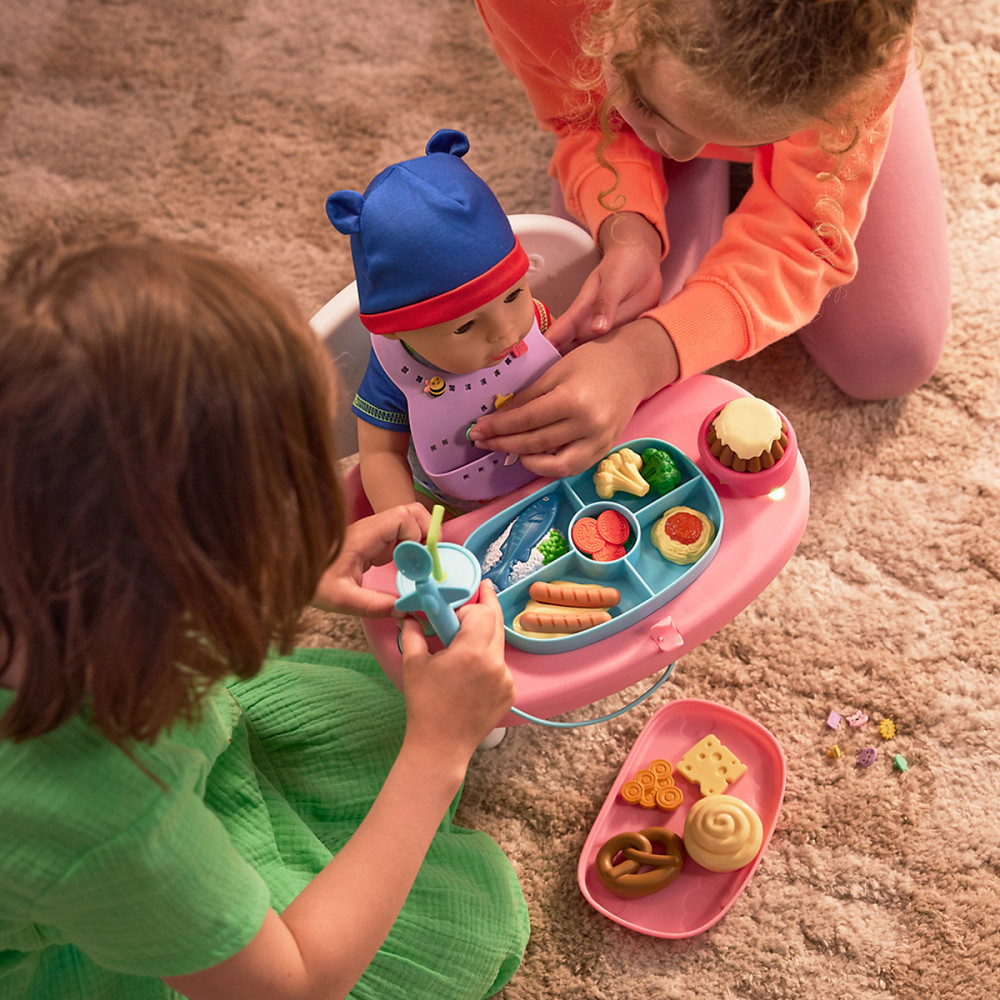 Інтерактивний столик для годування ляльки Baby Born S2 – Час обіду (світло, звук) Дніпро - фото 9