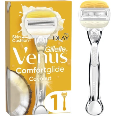 Бритва Gillette Venus ComfortGlide Olay с кокосом с 1 сменным картриджем (7702018339877) Винница - изображение 1