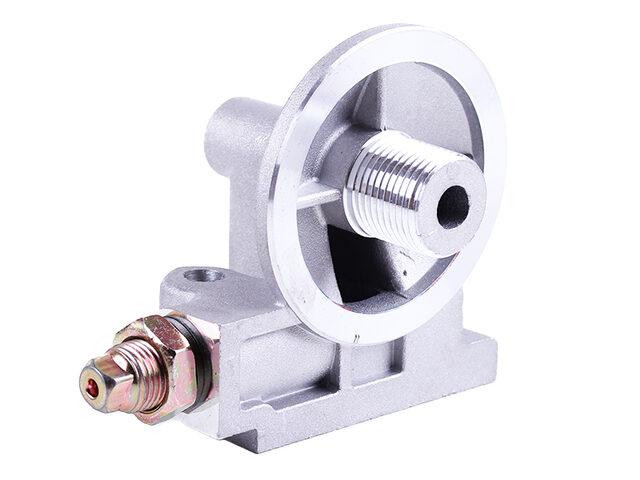 Кронштейн оливного фільтра з клапаном 2 КМ385ВТ ДонгФенг 240/244, Фотон 240/244, Джинма240/244 Мукачево - фото 1