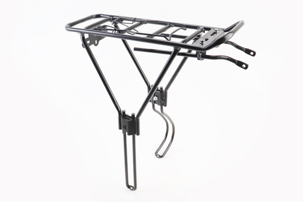 Багажник 26-29" алюмінієвий, цільнозварний, під Disk-brake, чорний HS-042 Київ - фото 1