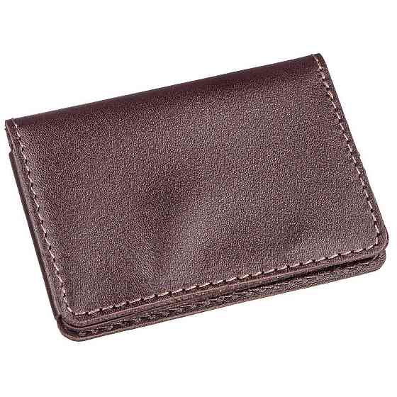 Обложка для авто документов 3 слота кожаная Коричневая (SHVIGEL) Киев