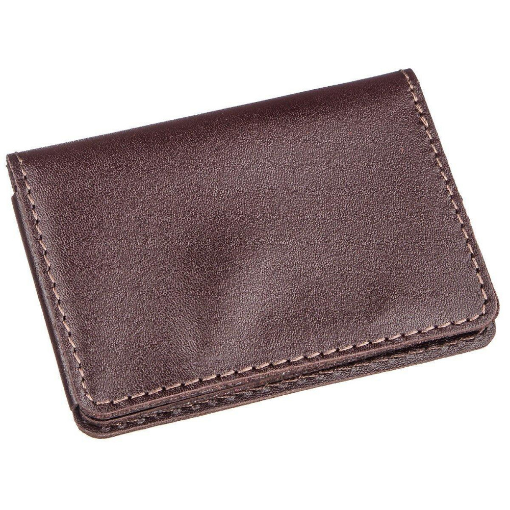 Обкладинка для авто документів 3 слота шкіряна Коричнева (SHVIGEL) Київ - фото 1