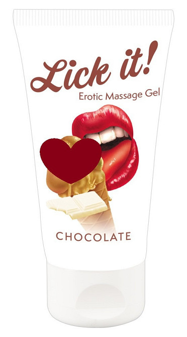 Оральне мастило Lick It! Chocolate 50 мл (веганська) Sex Aura Київ - фото 1