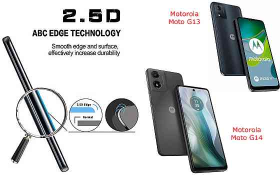 Защитное стекло ArmorGlass для Motorola Moto G13, Moto G14 – устойчивое к царапинам и ударам Киев