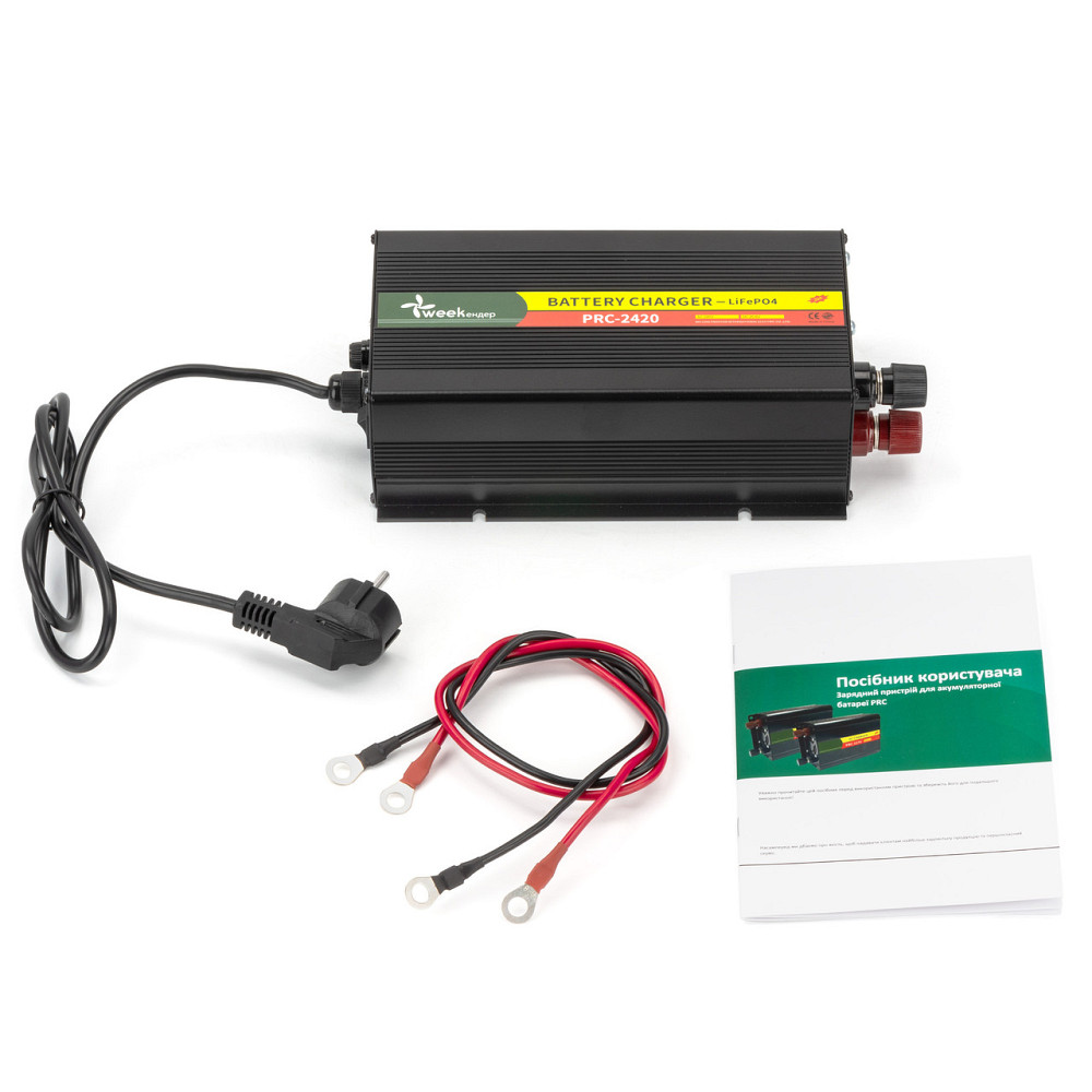 Зарядное устройство Weekender PRC-2420 24V 20A для литий-железо-фосфатных (LiFePO4) аккумуляторов Киев - изображение 2