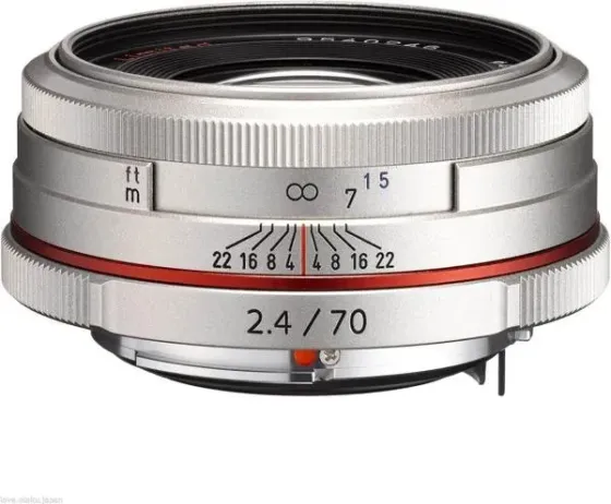 Объектив Pentax HD DA 70mm f/2.4 Limited Srebrny (DAHD70/2.4-SLR) Киев