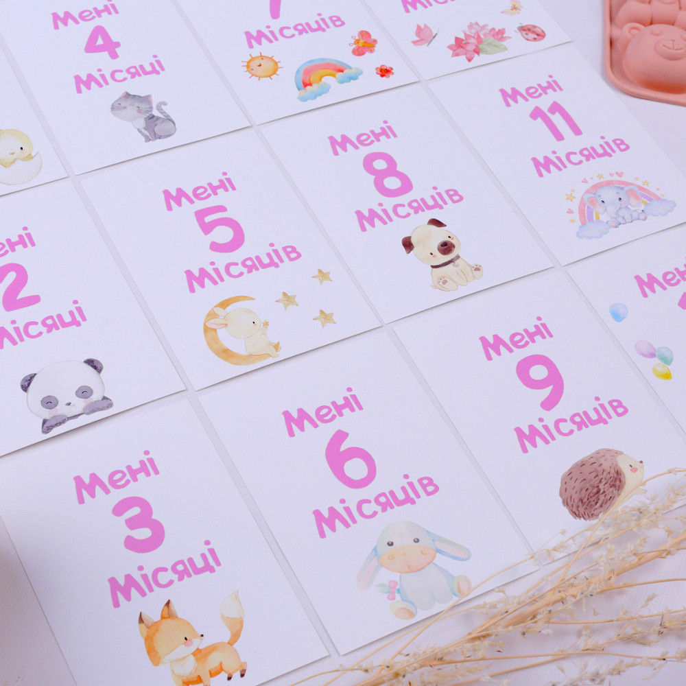 Картки для щомісячних фото малюків Тернополь - изображение 5