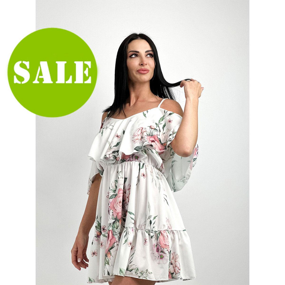 Сарафан на бретельках з воланами "Melada" оптом | Розпродаж моделі Київ - фото 1