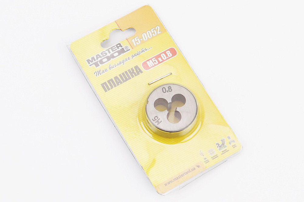 Плашка для нарізання різьби M5х0,8мм 9xС DIN233 15-0052 Київ - фото 2