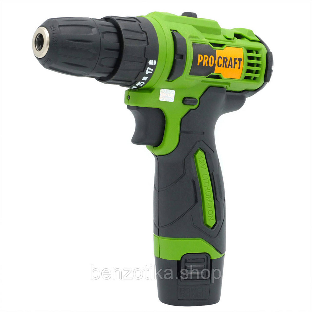 Шуруповерт Procraft PA12Li COMPACT Київ - фото 4