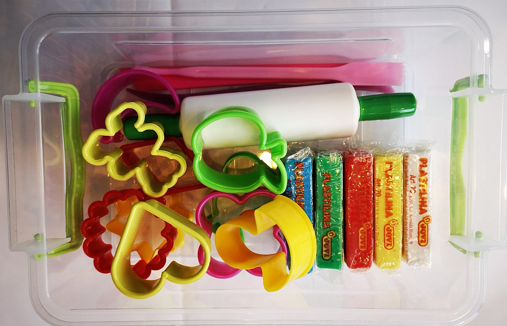 Набір для ліплення в боксі з пластиліном Jovi і аксесуарами, 5цветов по 50г (J3) Киев - изображение 7