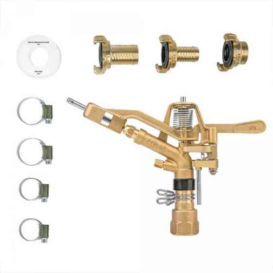 Штатив із пульсувальним зрошувачем, комплект ø50м РН 1" BRADAS Польща Одеса