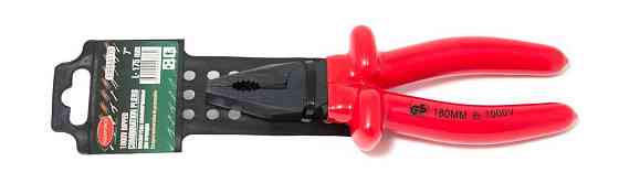 Пасатижі комбіновані діелектричні 6"-150мм (1000V), на пластиковом тримачі Одеса