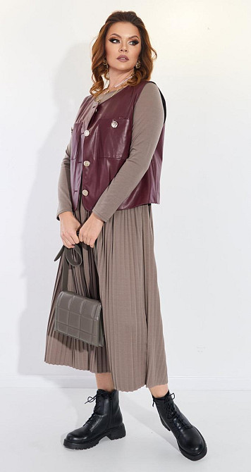 Костюм плісе з жилеткою Київ - фото 5