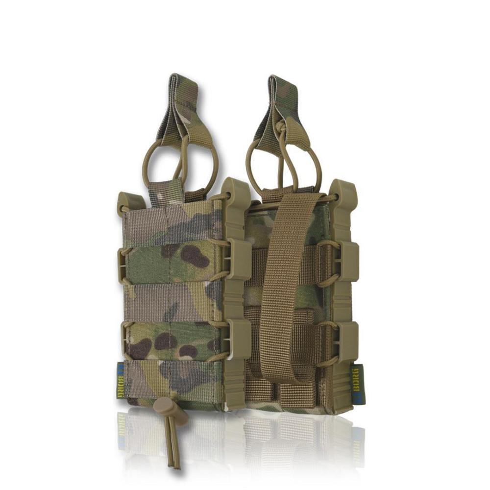 Жесткий усиленный тактический подсумок на 1 магазин Kiborg GU Single Mag Pouch Multicam Подсумки для магазинов Киев - изображение 2