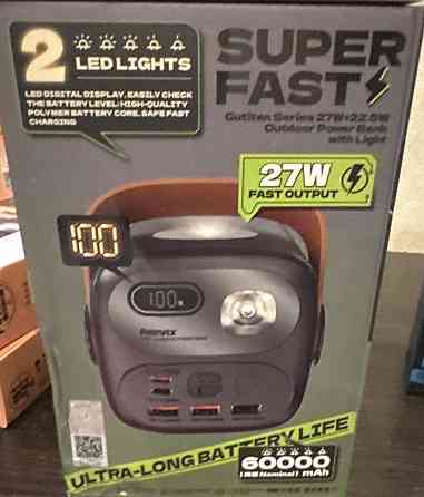 Remax ultra long RPP 123 power bank. Киев