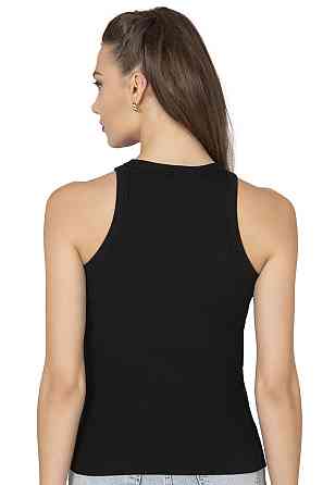 Жіноча майка-борцовка бавовна в рубчик — Ozkan 27464 S Київ