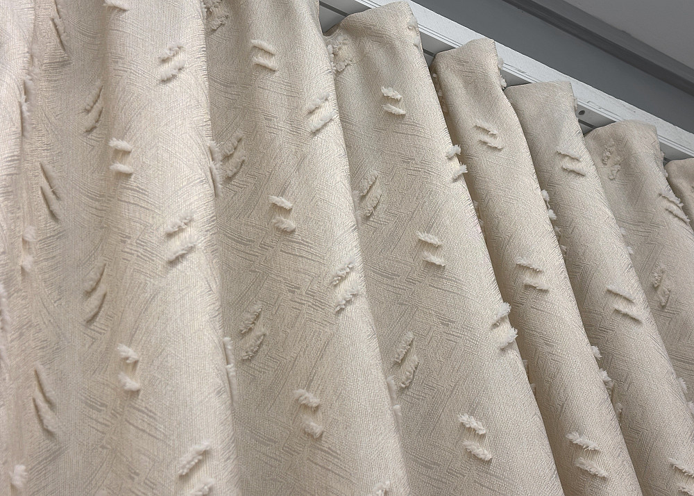 Шторная ткань Лен Букле цвет таш 1882ш Киев - изображение 5