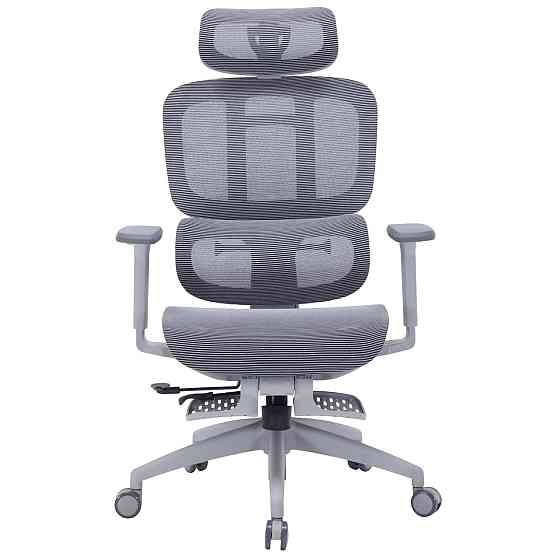 Крісло офісне Officepro Skyline Footrest Gray/Dark Gray (OC750-G-DG-DG) ( 27540 ) Харків
