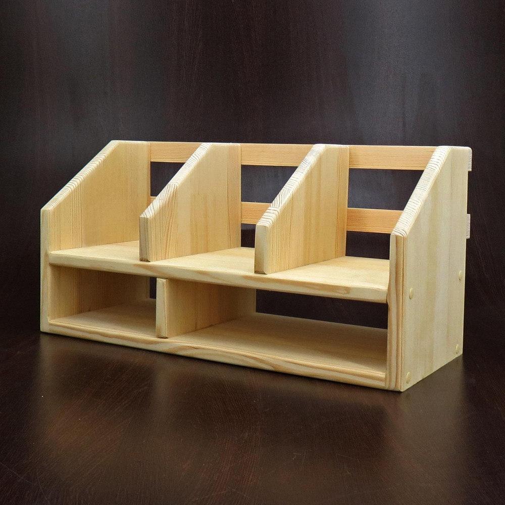 Книжкова полиця настільна "Єсенін 25" бланже Миколаїв - фото 2